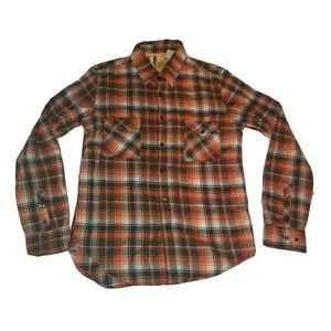 Paul Frank Men's Flannel Shirt‎ Multicolor Plaid Size Small